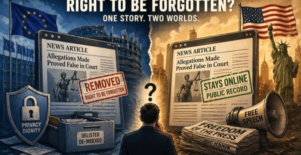 Right to be forgotten
